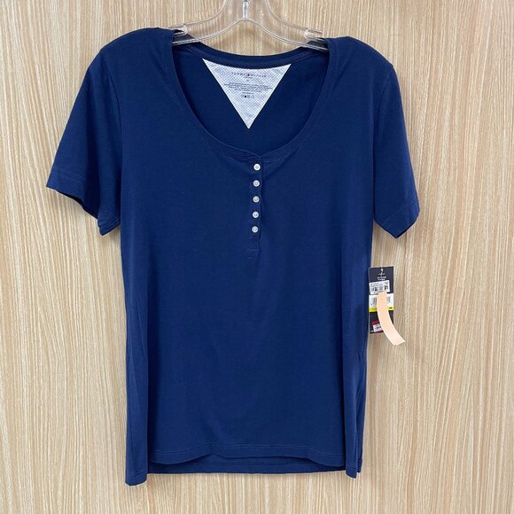 Tommy Hilfiger Tops - NWT Tommy Hilfiger Blue Top Size Medium